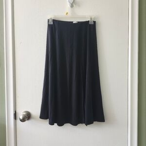 Aritzia Wilfred Beach Midi Skirt in Black